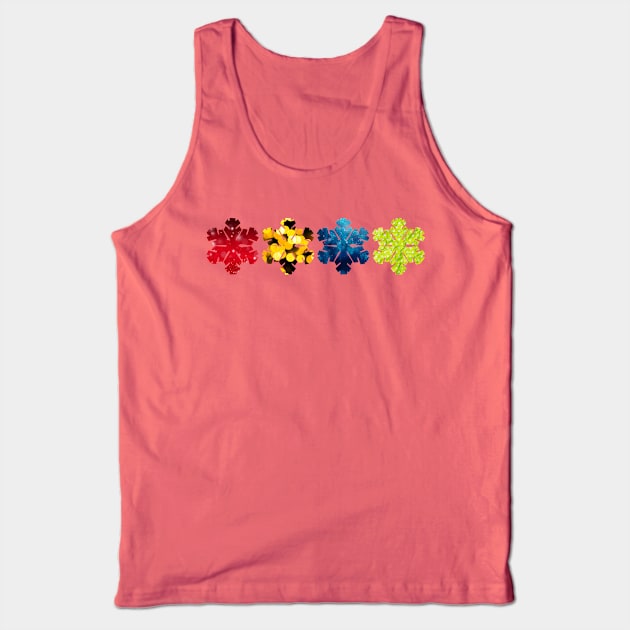 Snowflakes Tank Top by Ancalafox